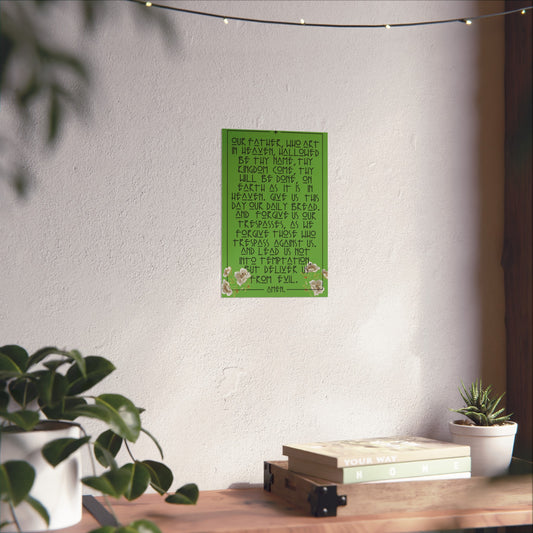 Fine Art Posters Psalms 23 Our Father
