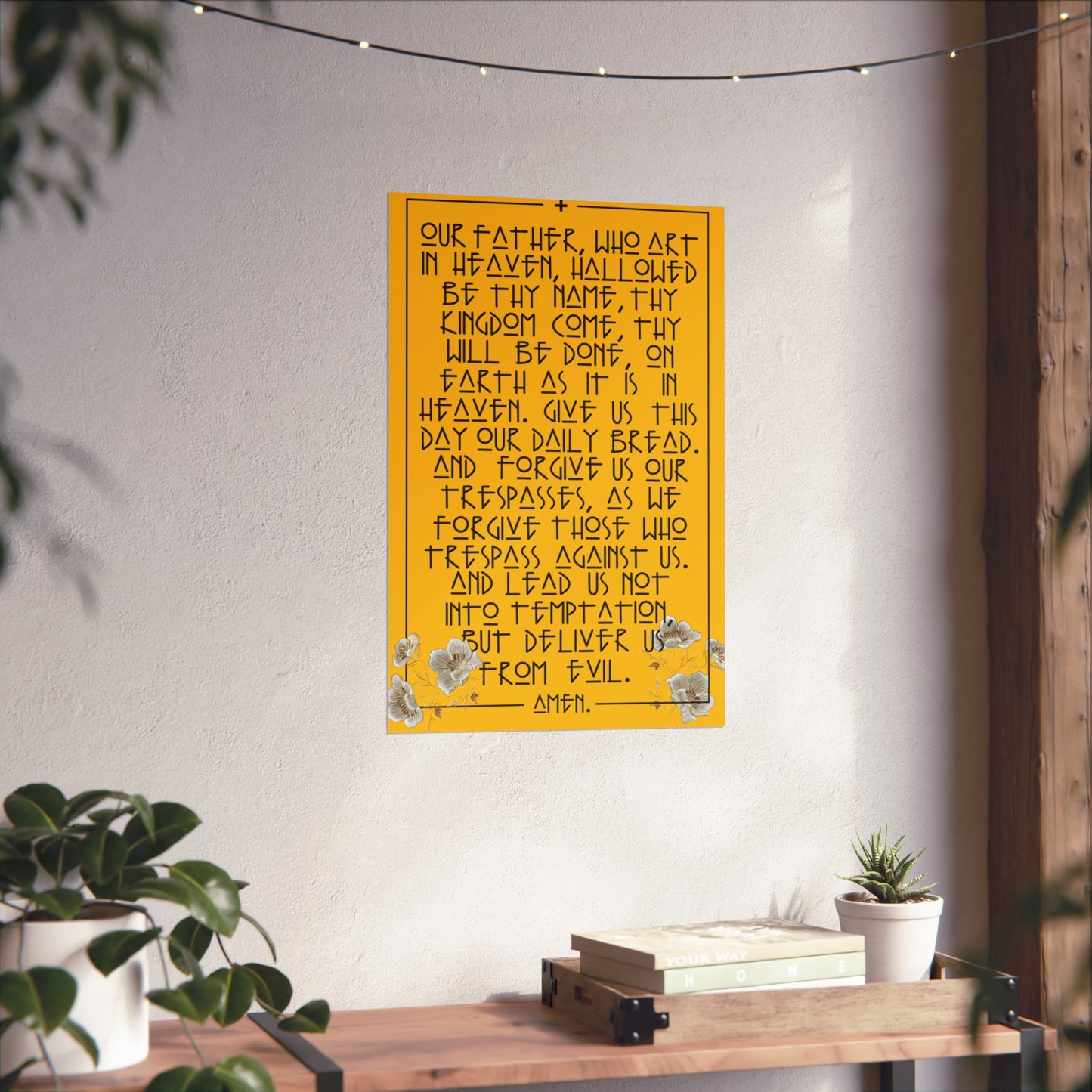 Copy of Fine Art Posters Psalms 23 Our Father
