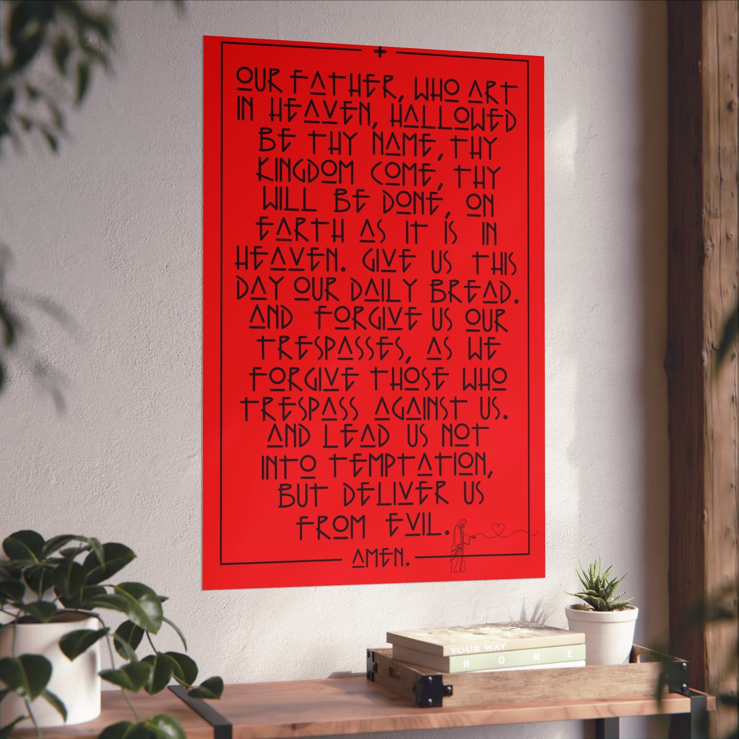 Fine Art Posters Psalms 23 Our Father