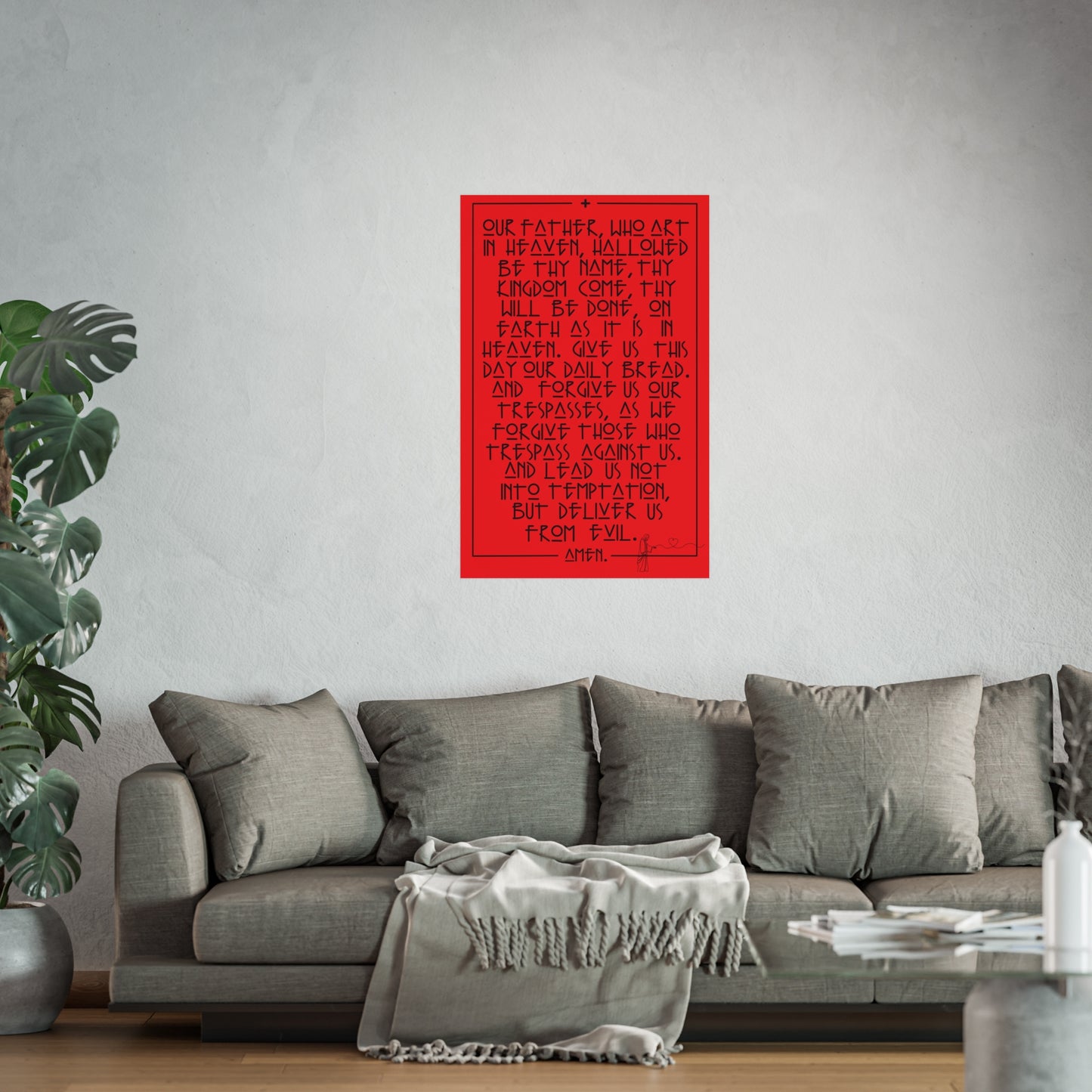 Fine Art Posters Psalms 23 Our Father