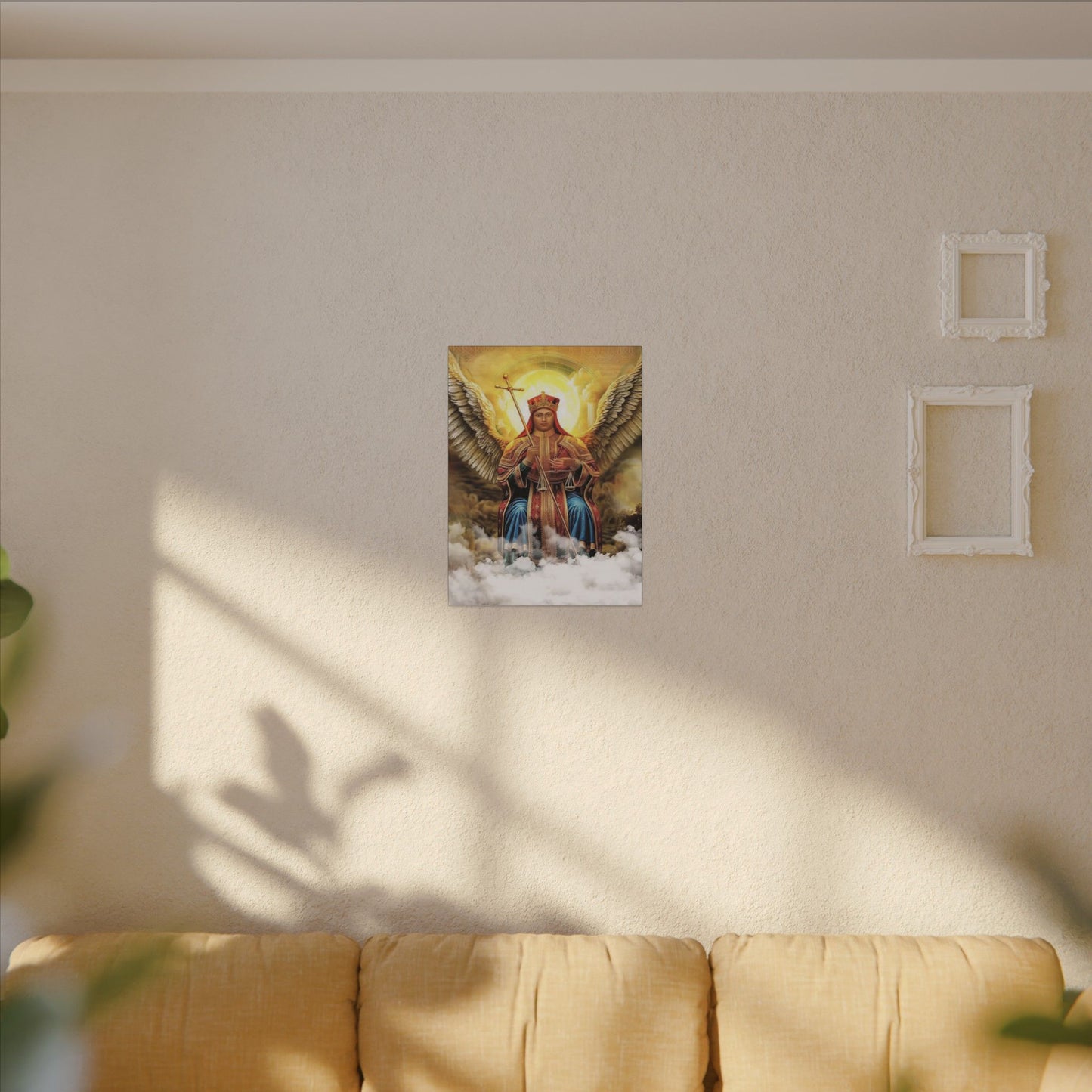 Matte Canvas, Stretched, 0.75" (Multi-Size) Saint Michael ቅዱስ ሚካኤል