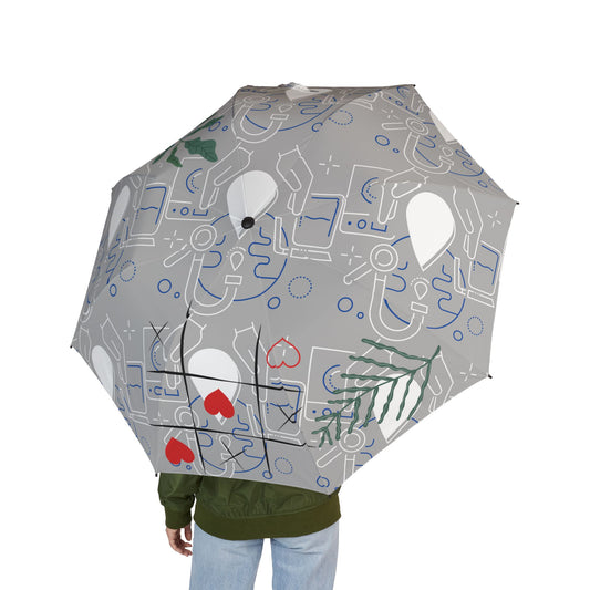 Semi-Automatic Foldable Umbrella