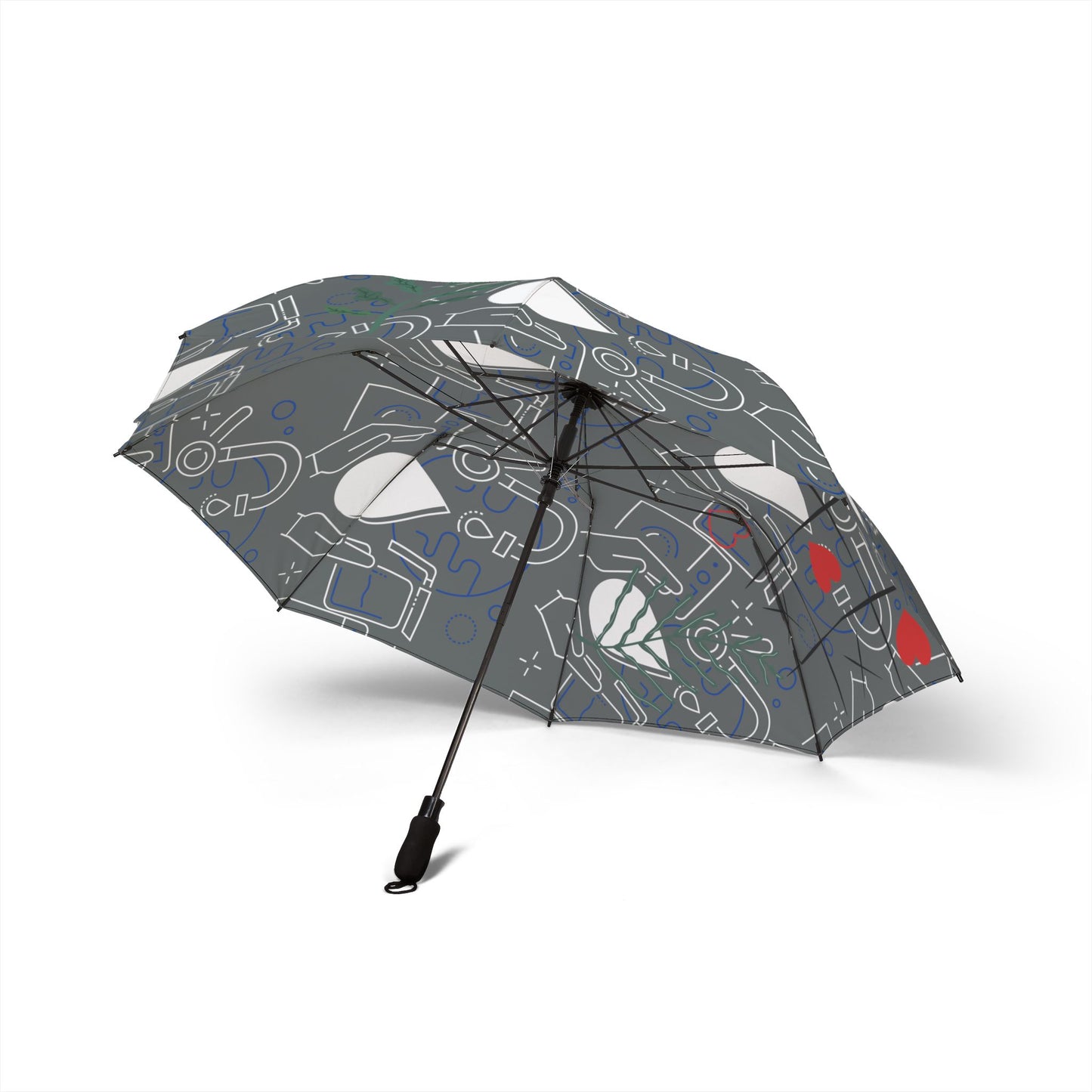 Semi-Automatic Foldable Umbrella