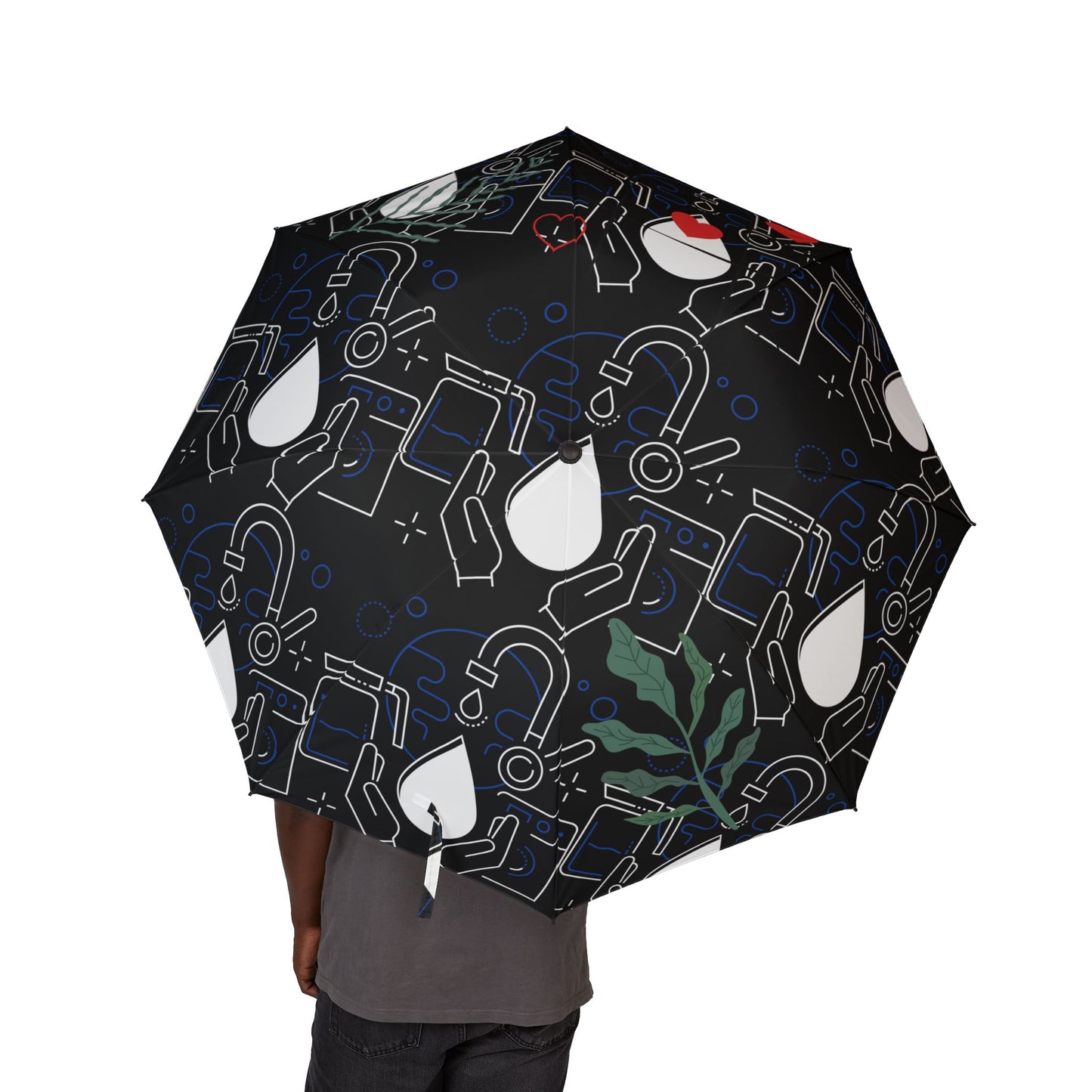 Semi-Automatic Foldable Umbrella