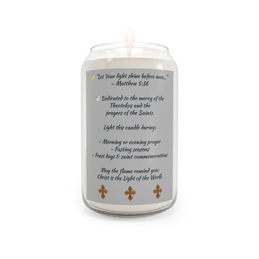 Scented Candle, 13.75oz Light of Tewahedo