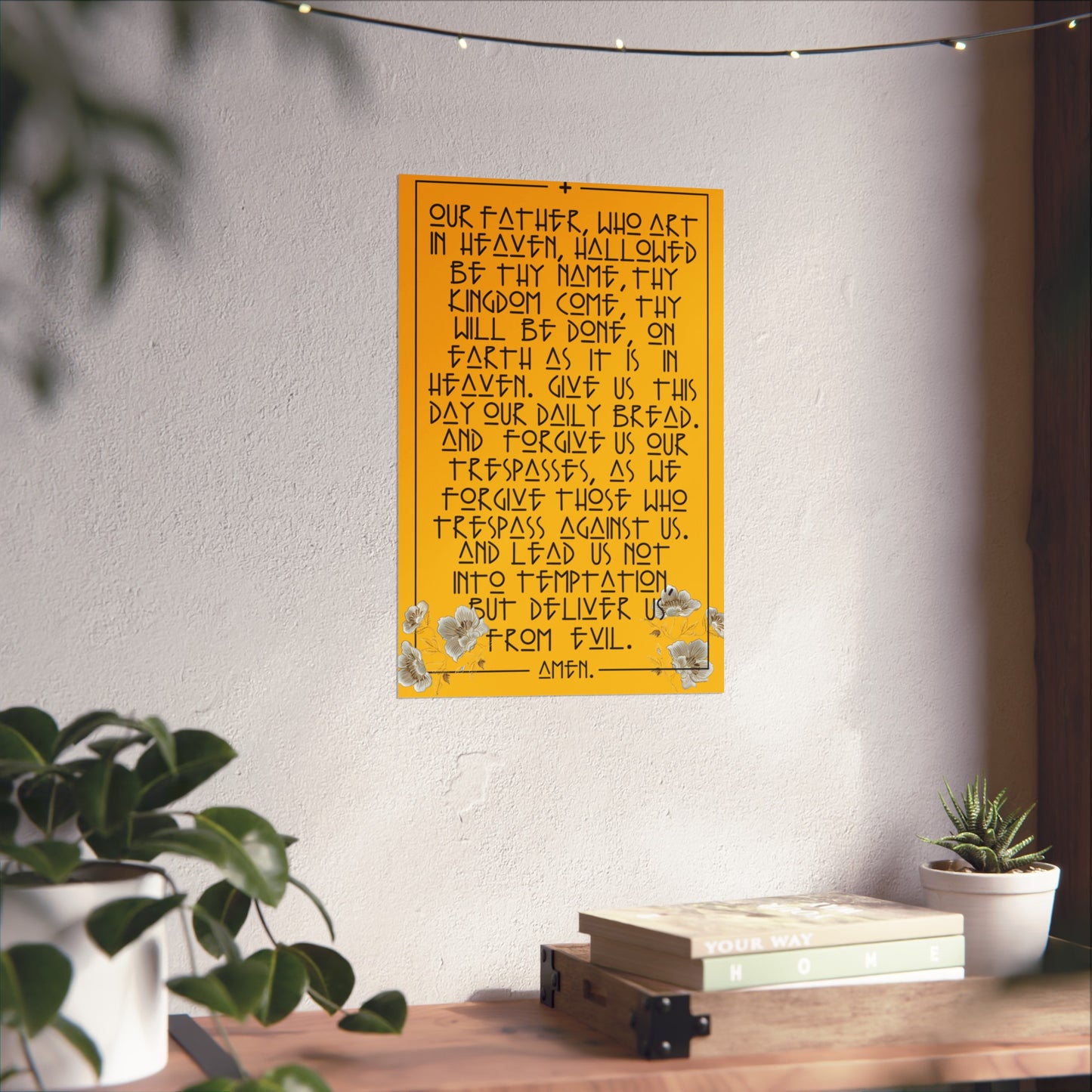 Copy of Fine Art Posters Psalms 23 Our Father