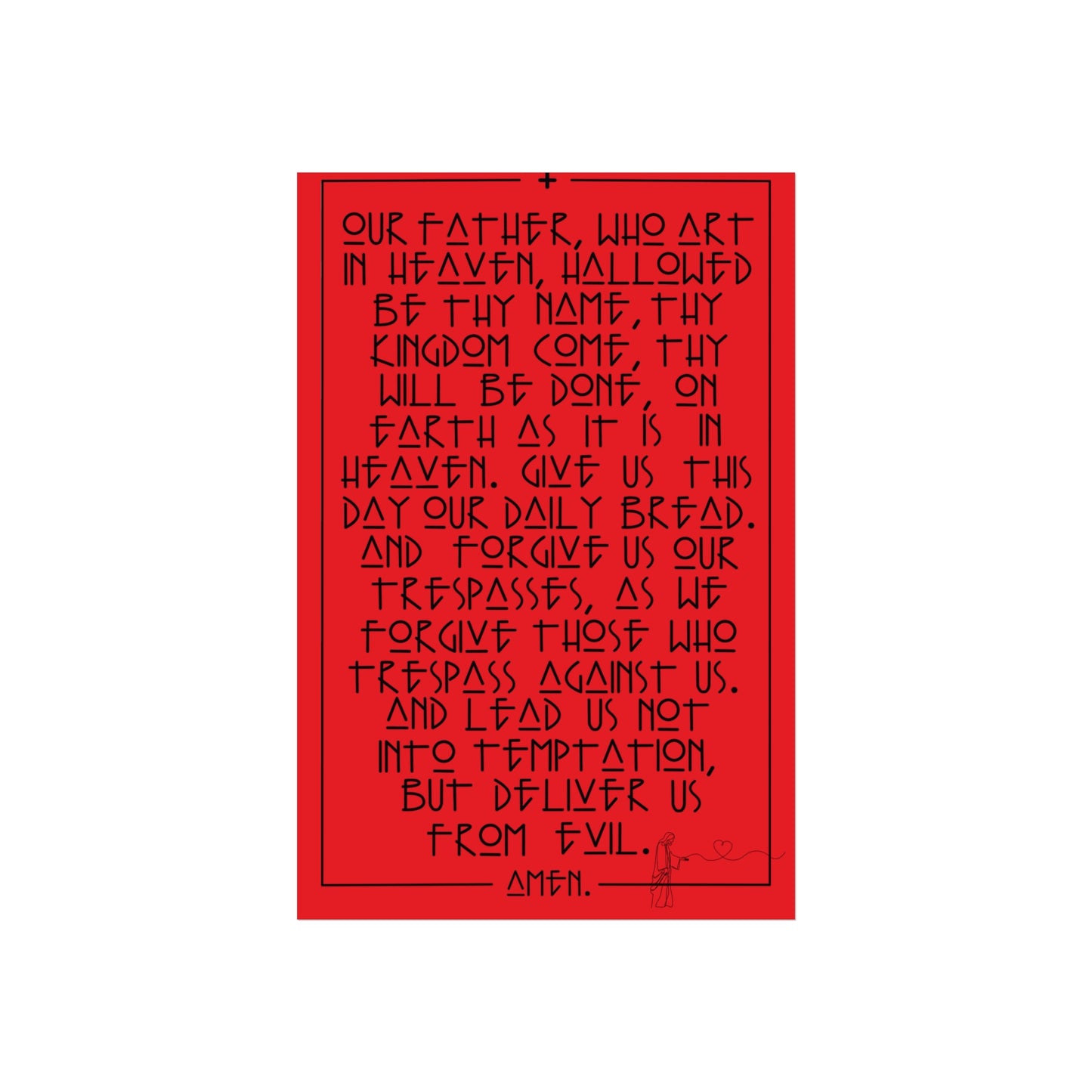 Fine Art Posters Psalms 23 Our Father