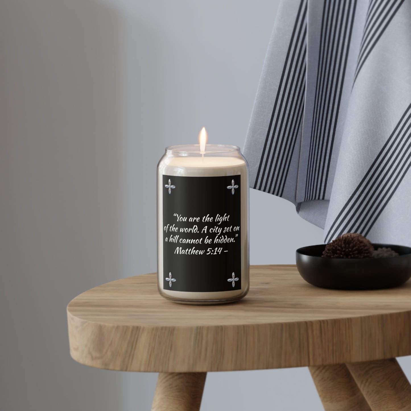 Scented Candle, 13.75oz Blessed Flame