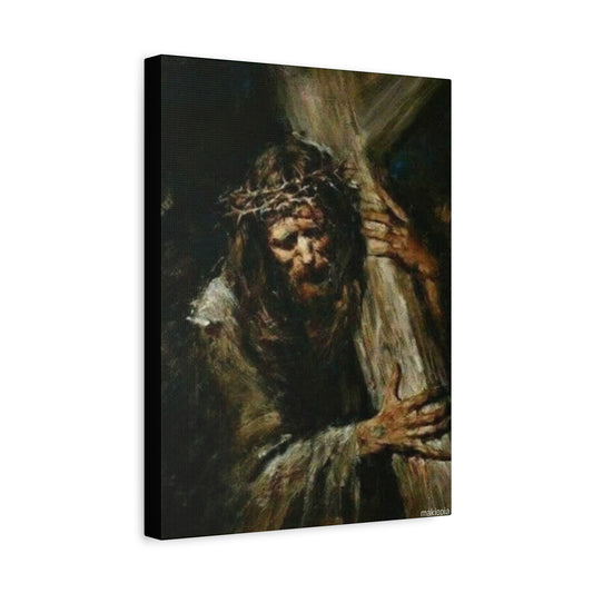 Matte Canvas, Stretched, 1.25" Jesus Christ ኢየሱስ ክርስቶስ