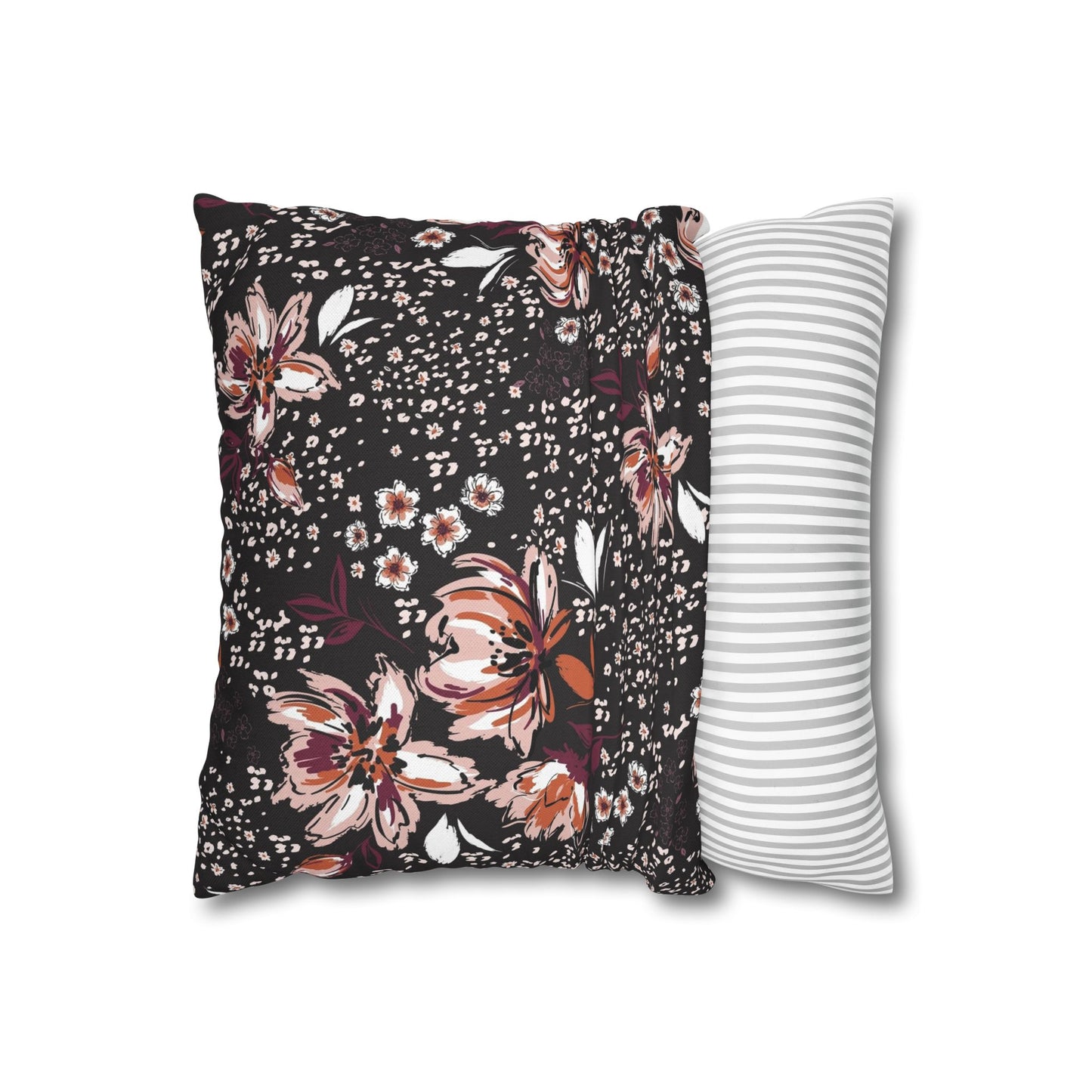 Spun Polyester Square Pillowcase