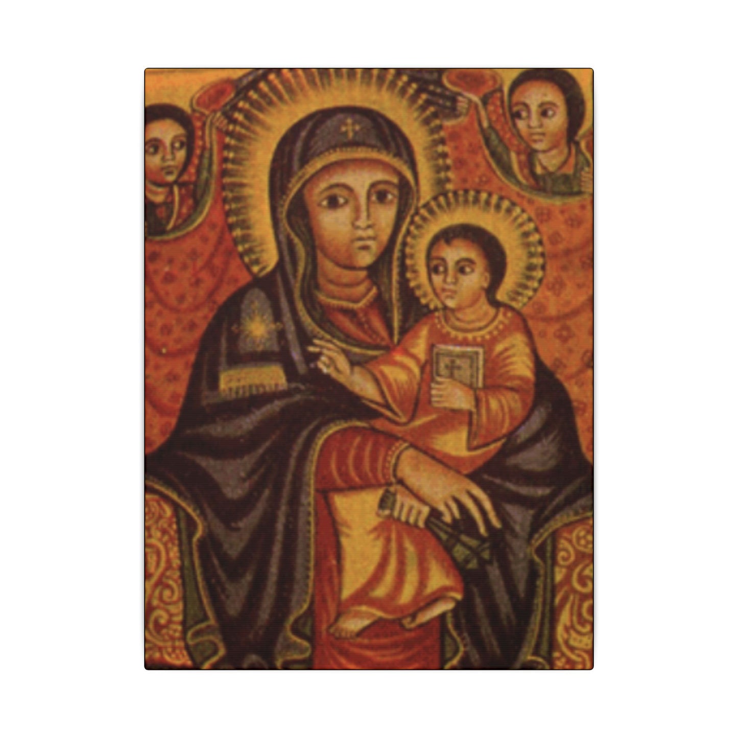 Matte Canvas, Stretched, 0.75" (Multi-Size) Holy virgin Mary