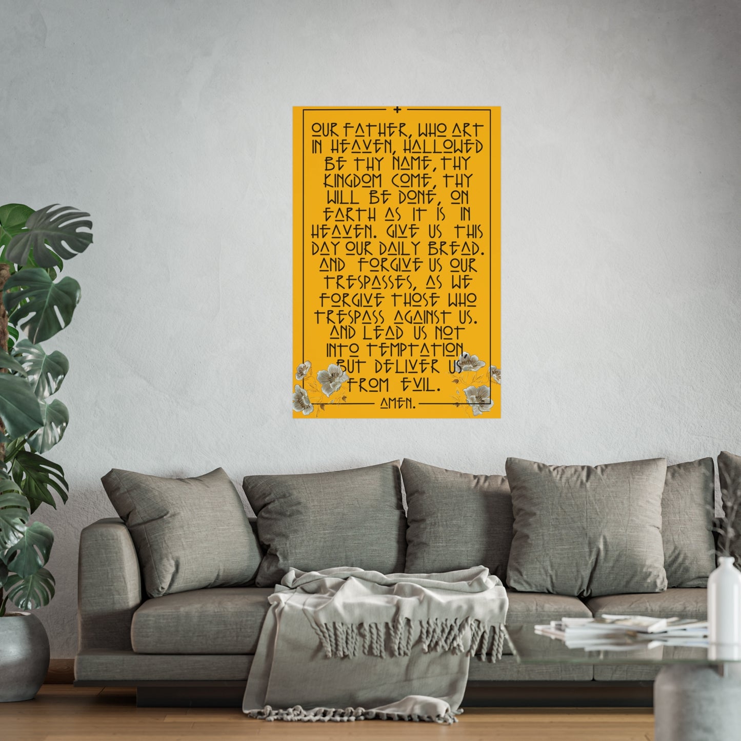 Copy of Fine Art Posters Psalms 23 Our Father