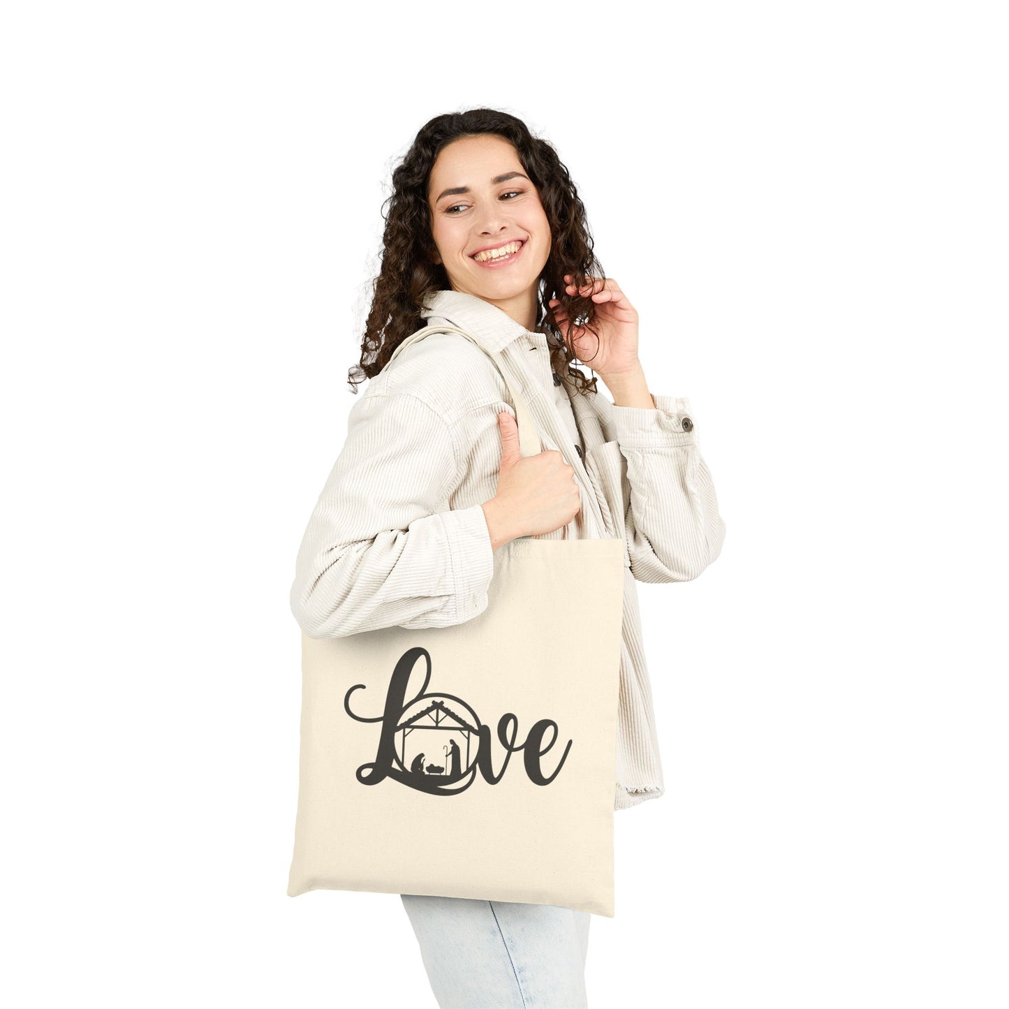 Cotton Tote Bag she is strong
