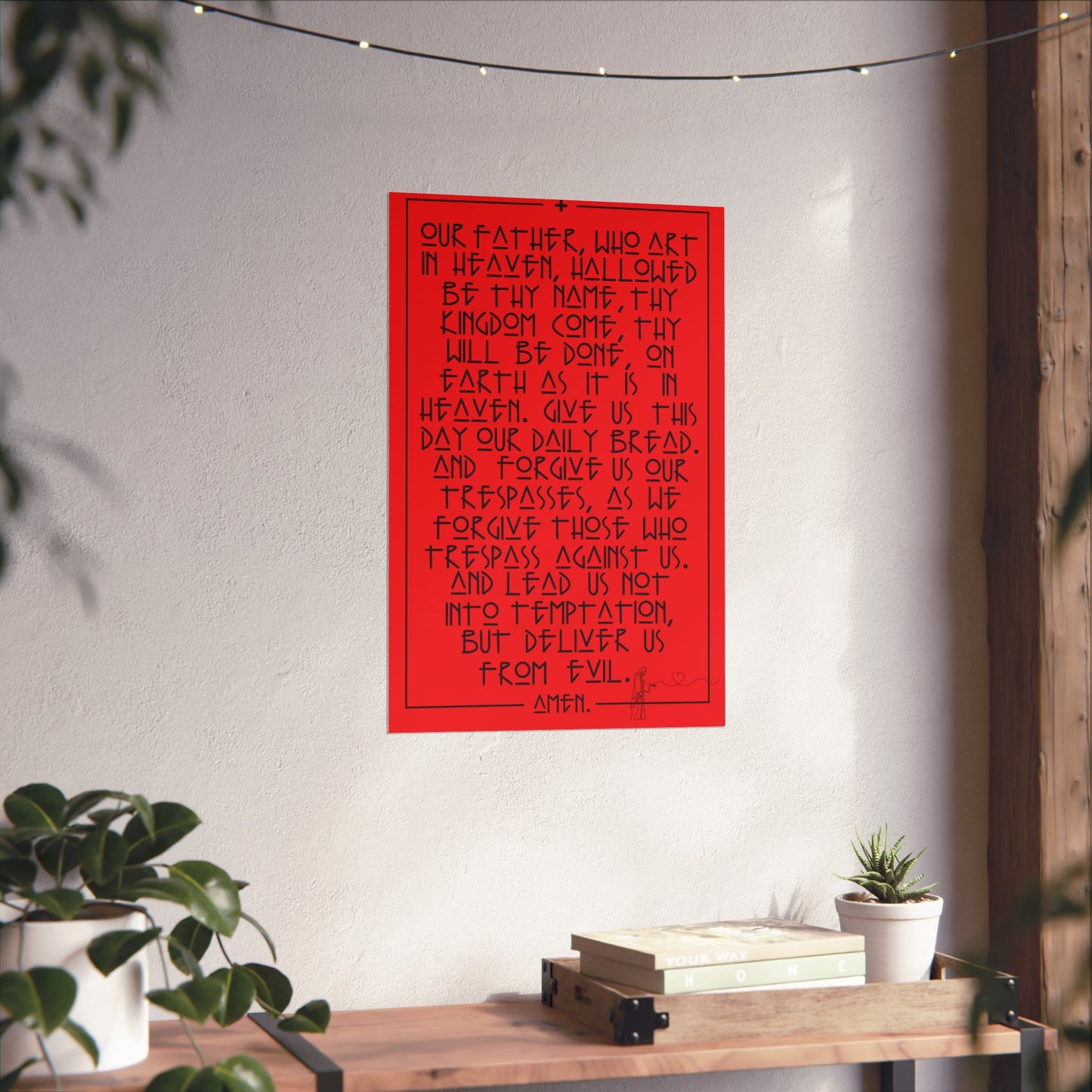 Fine Art Posters Psalms 23 Our Father