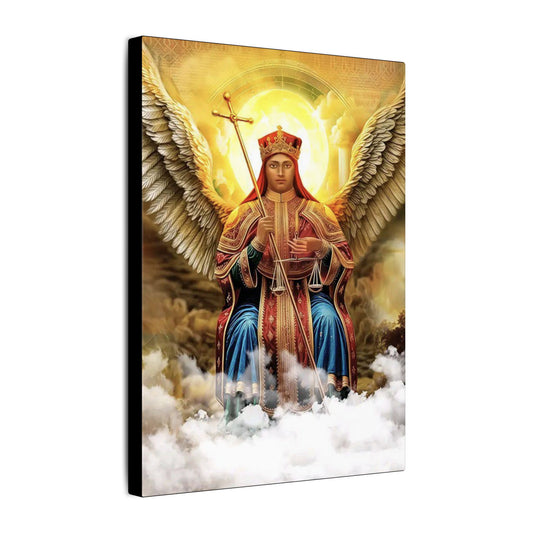 Matte Canvas, Stretched, 0.75" (Multi-Size) Saint Michael ቅዱስ ሚካኤል