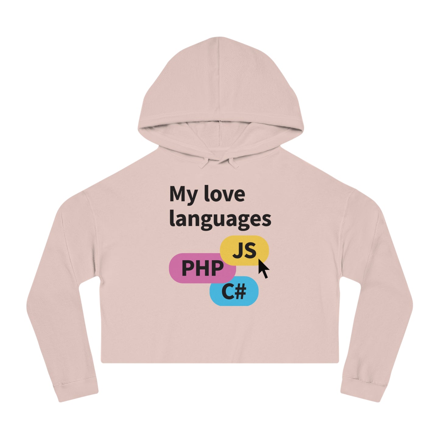 Women’s Cropped Hooded Sweatshirt