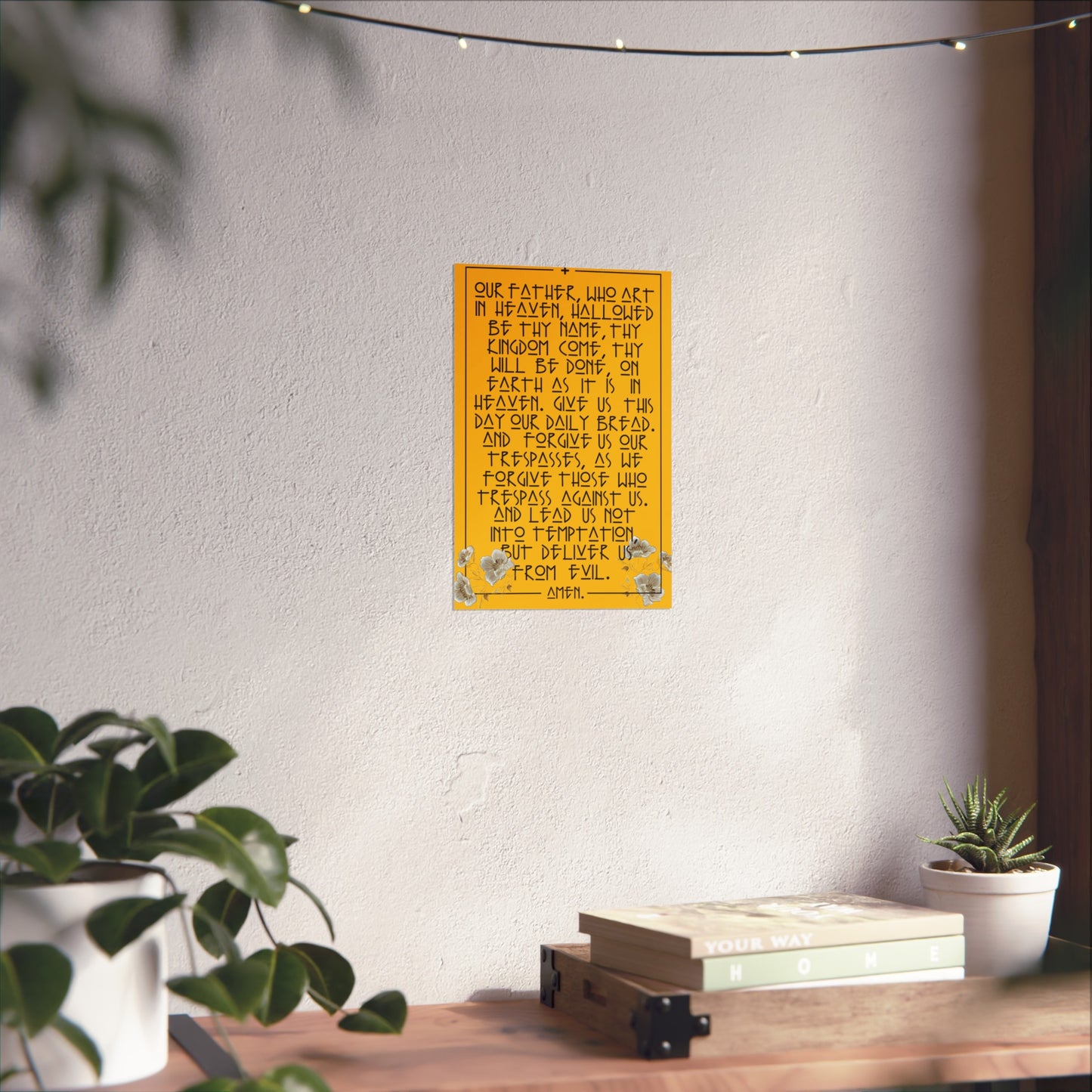 Copy of Fine Art Posters Psalms 23 Our Father