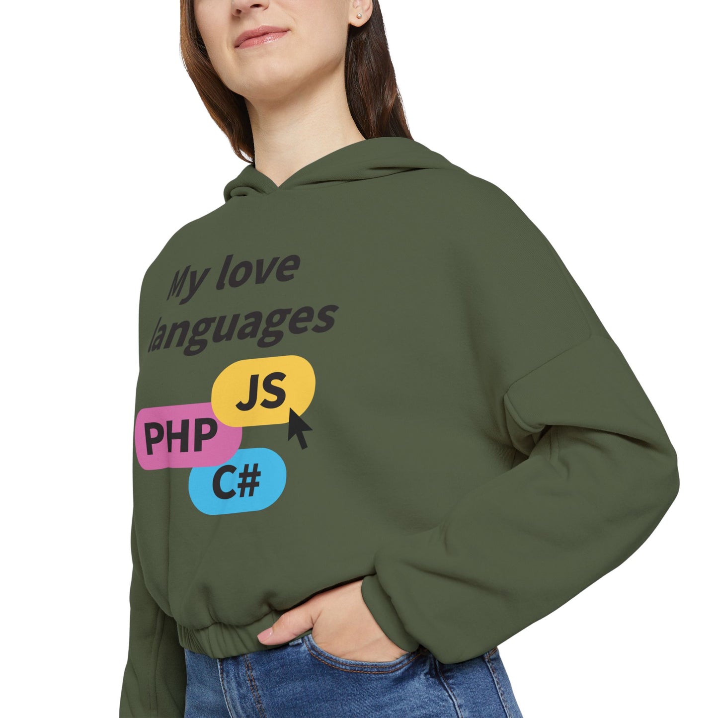 Women's Cinched Bottom Hoodie