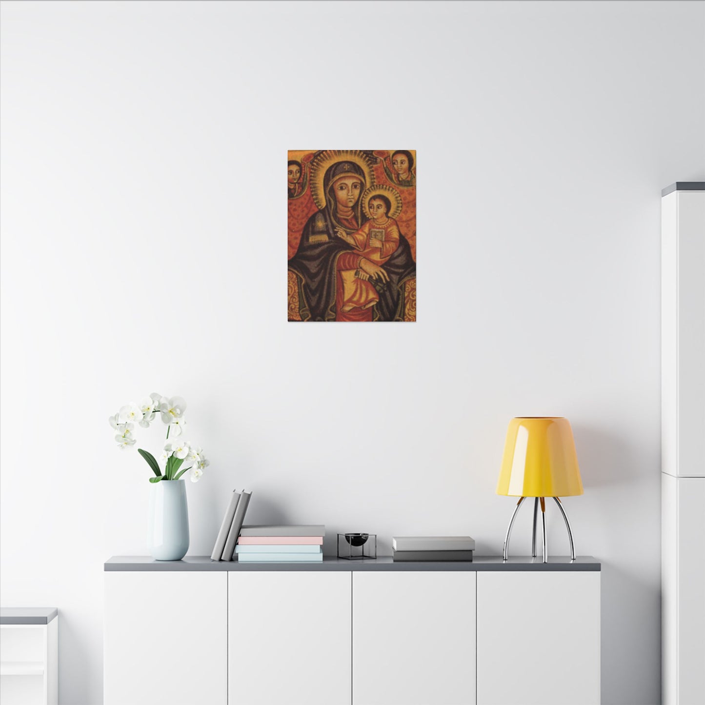 Matte Canvas, Stretched, 0.75" (Multi-Size) Holy virgin Mary