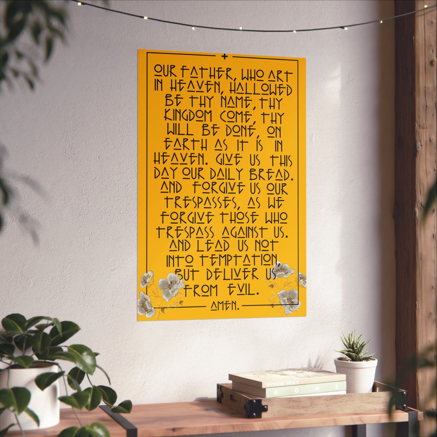 Copy of Fine Art Posters Psalms 23 Our Father