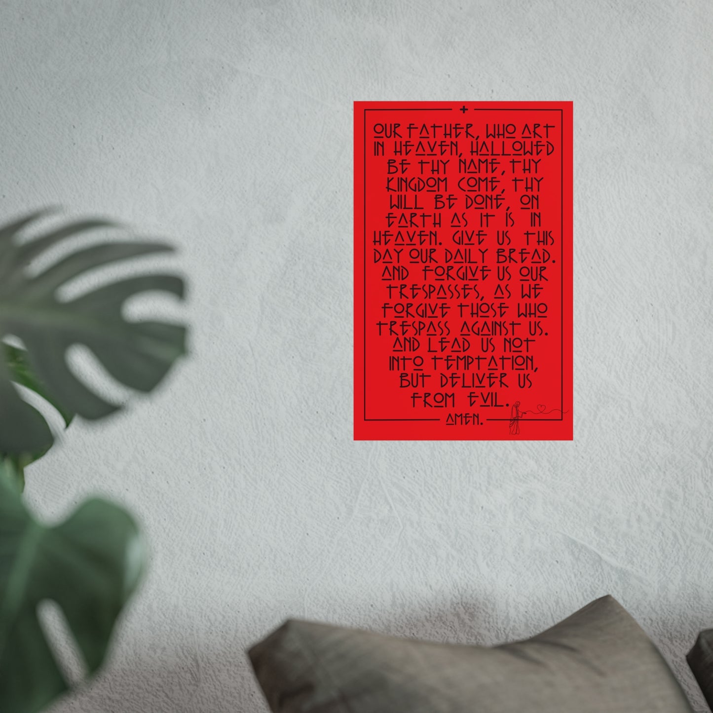 Fine Art Posters Psalms 23 Our Father