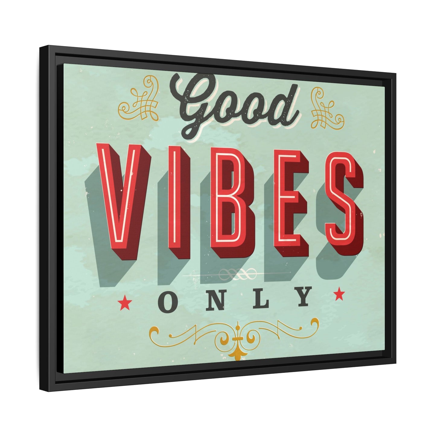 Matte Canvas, Framed (Multi-color)