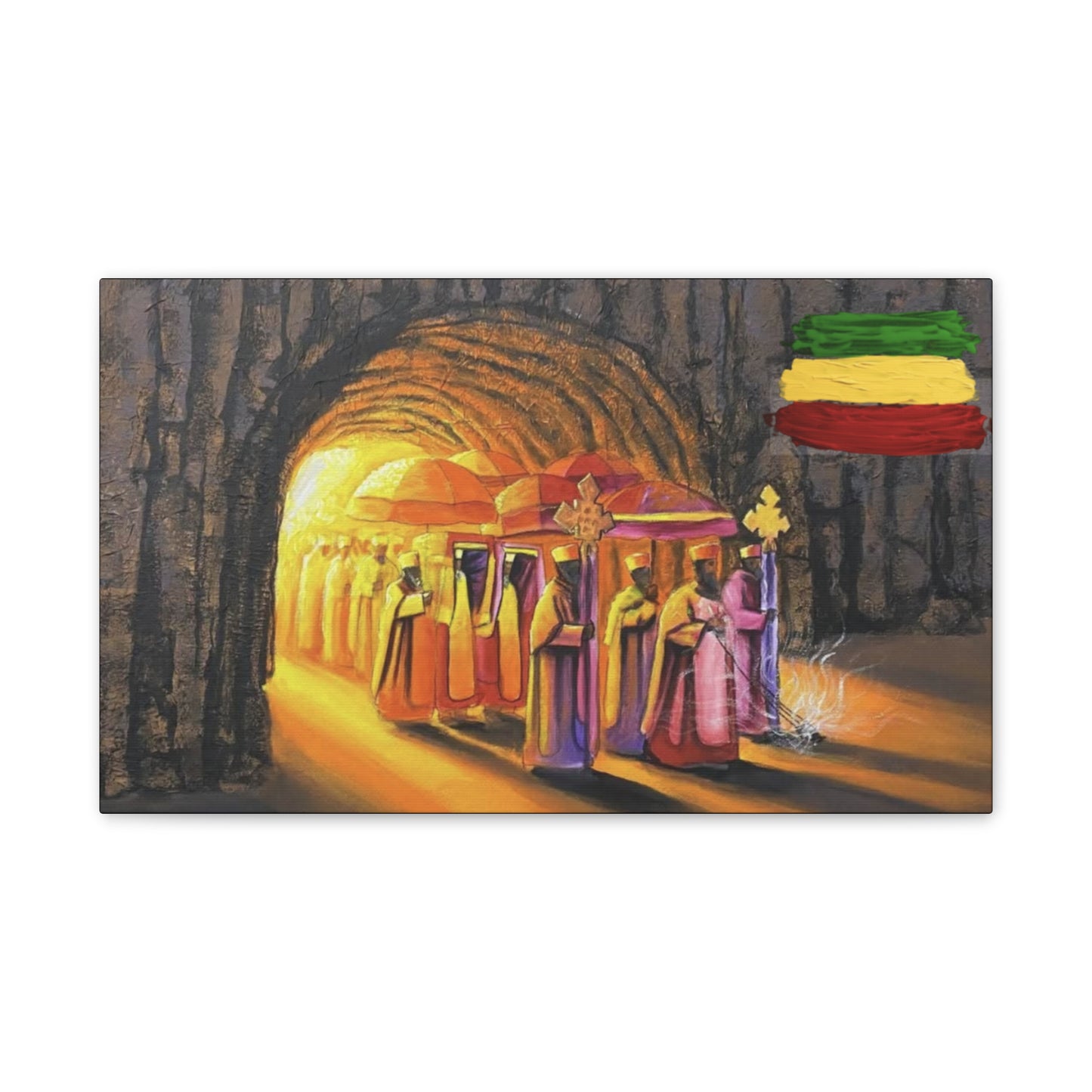 Canvas Stretched, 0.75" Ethiopia