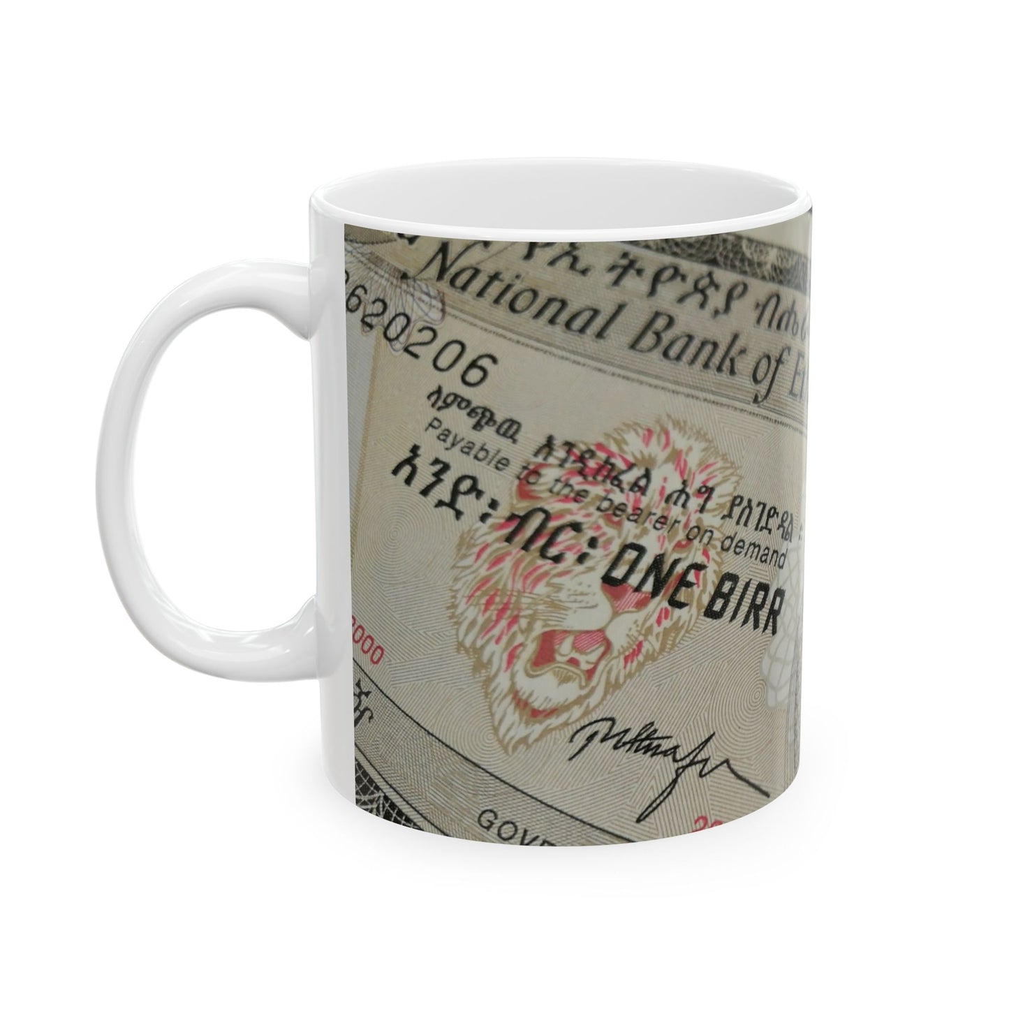 Ceramic Mug, (11oz, 15oz) 1 birr