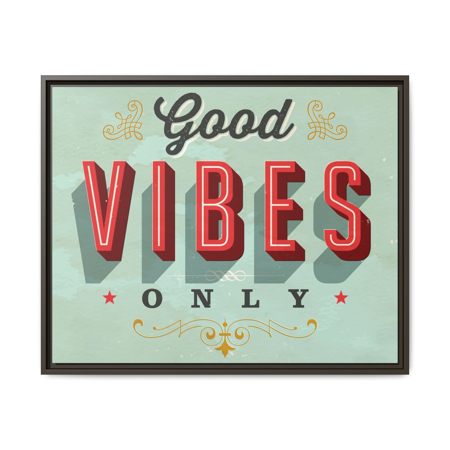 Matte Canvas, Framed (Multi-color)