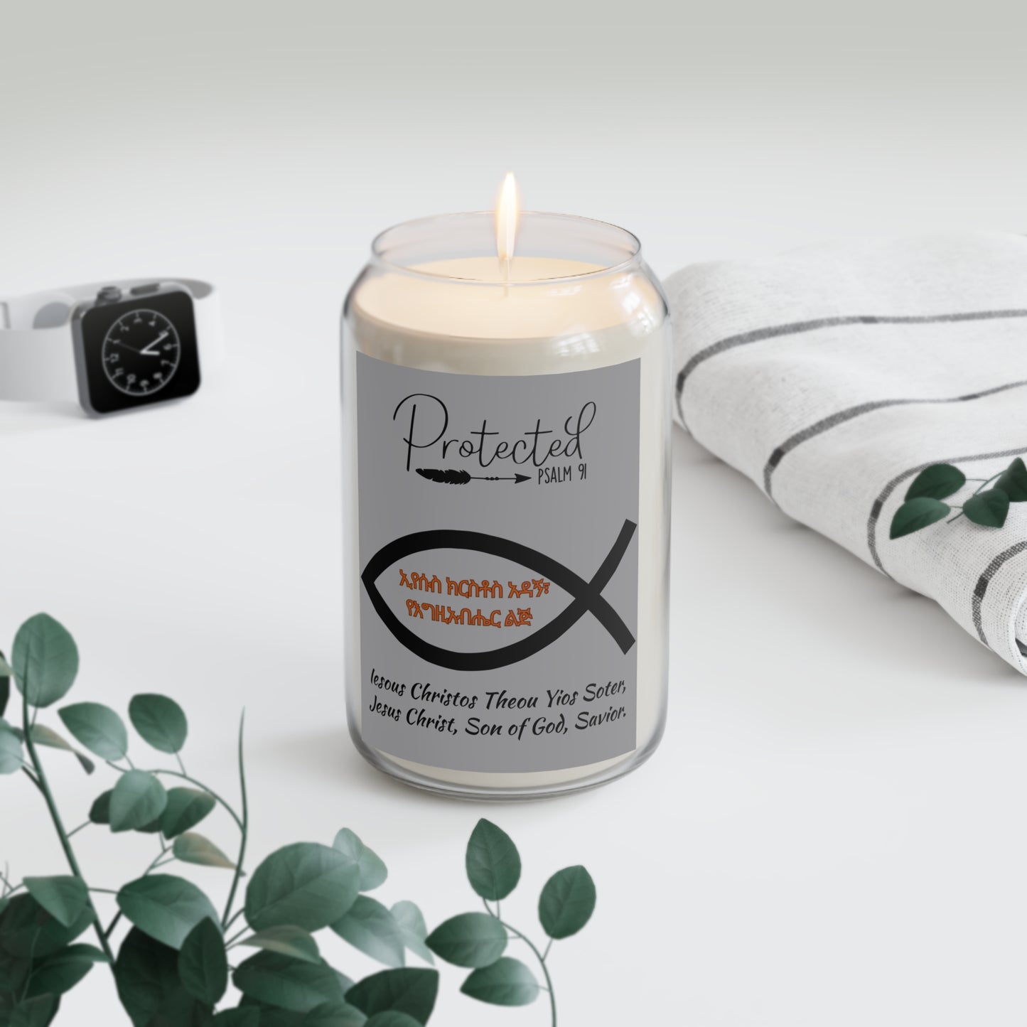 Scented Candle, 13.75oz Saint’s Vigil