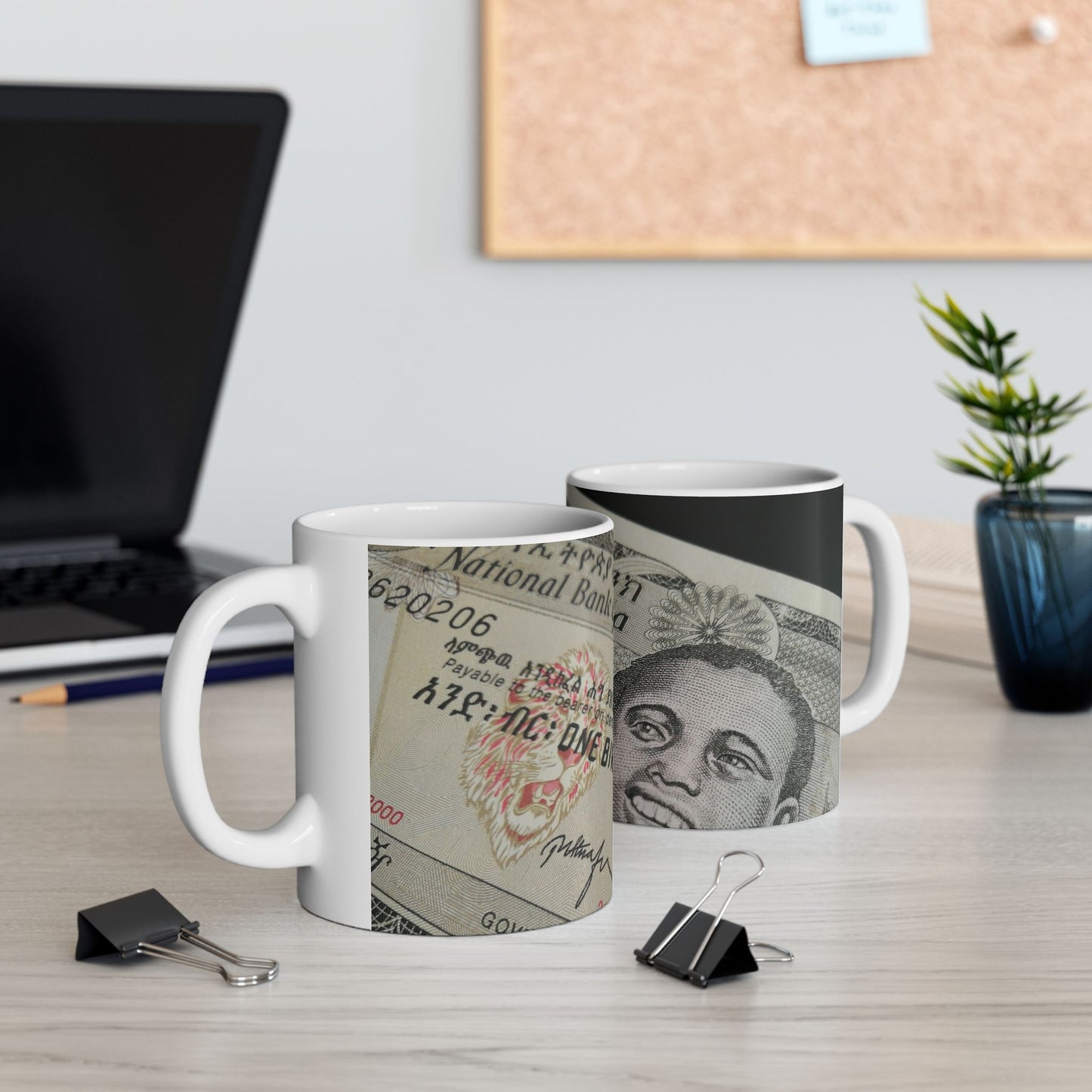 Ceramic Mug, (11oz, 15oz) 1 birr