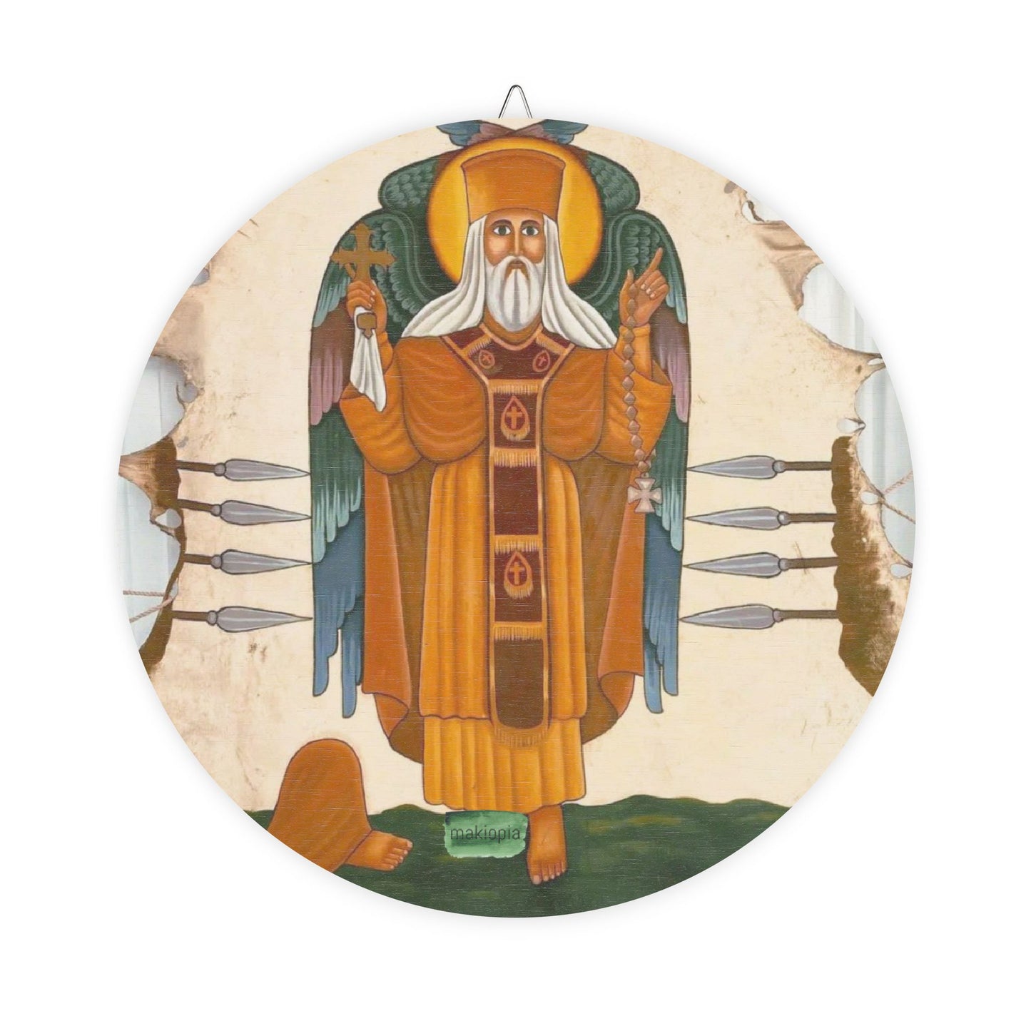 Abune Teklehaimanot አቡነ ተክለሃይማኖት - Wood Signs