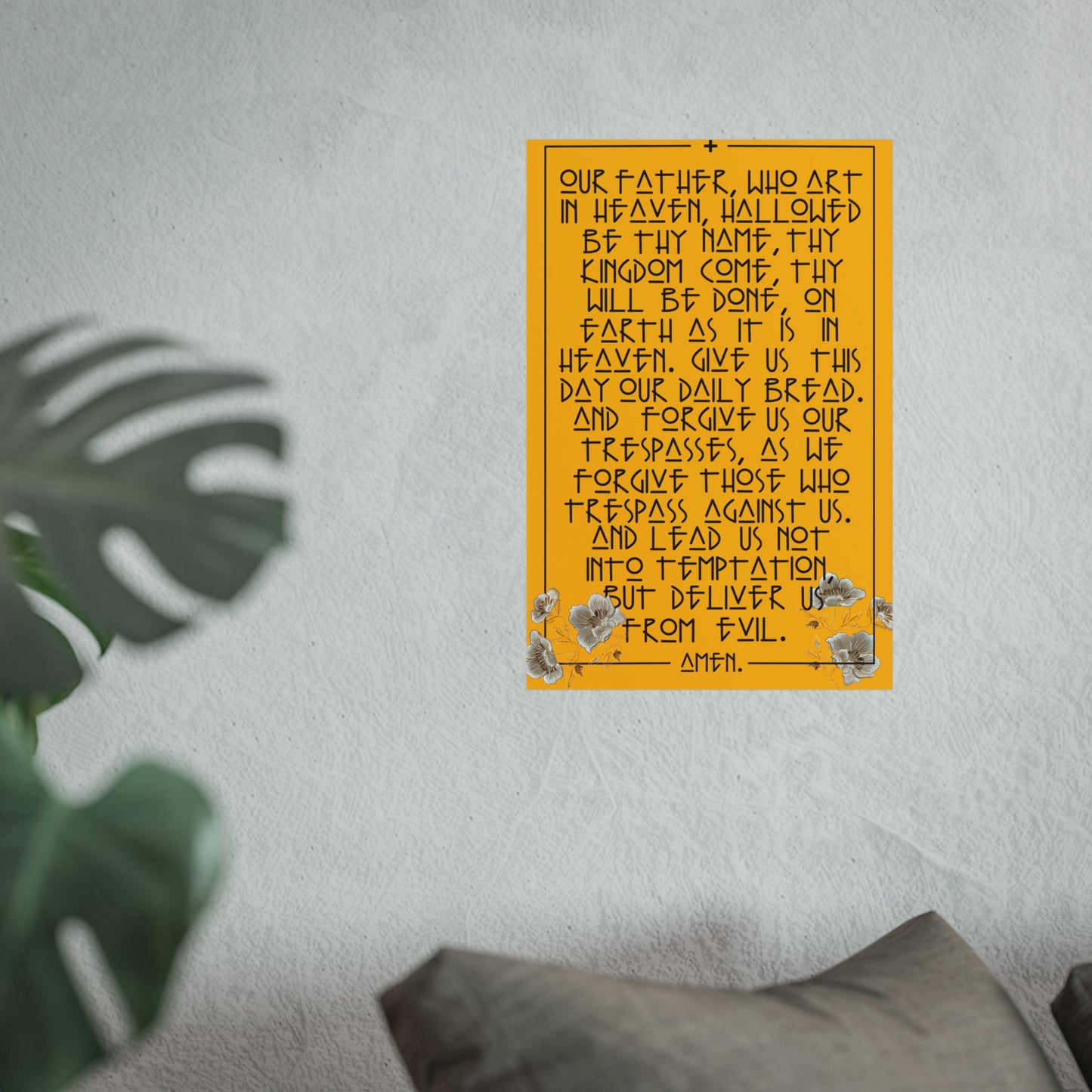 Copy of Fine Art Posters Psalms 23 Our Father