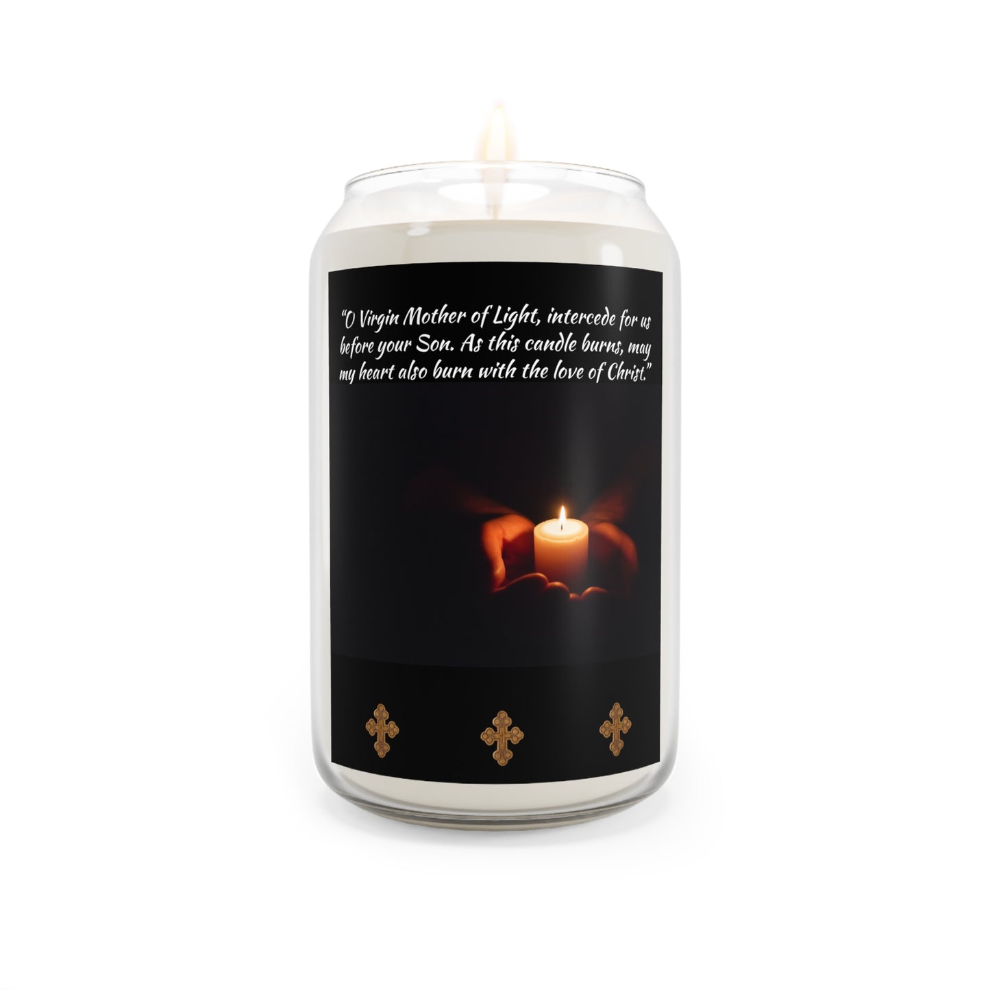 Scented Candle, 13.75oz Kidane Mehret Flame