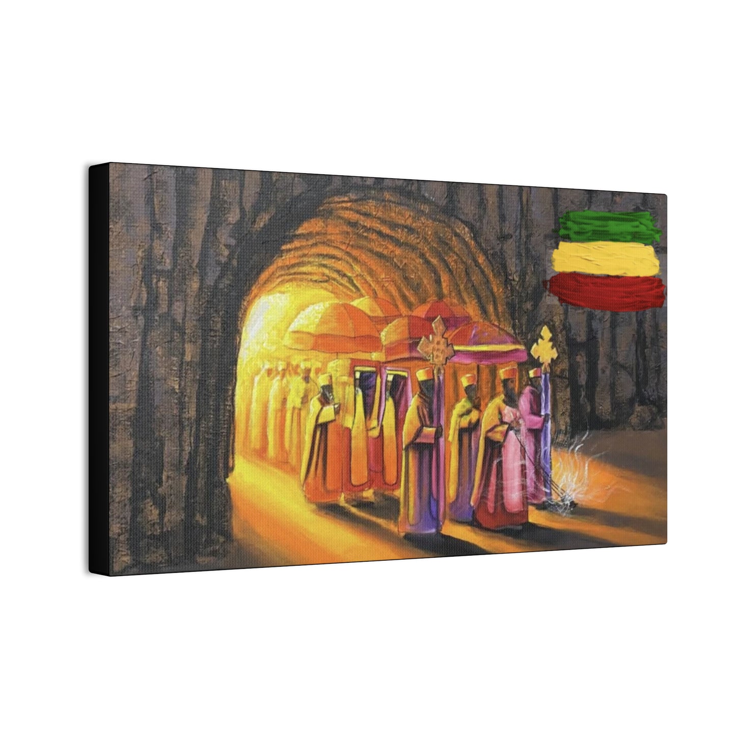 Canvas Stretched, 0.75" Ethiopia