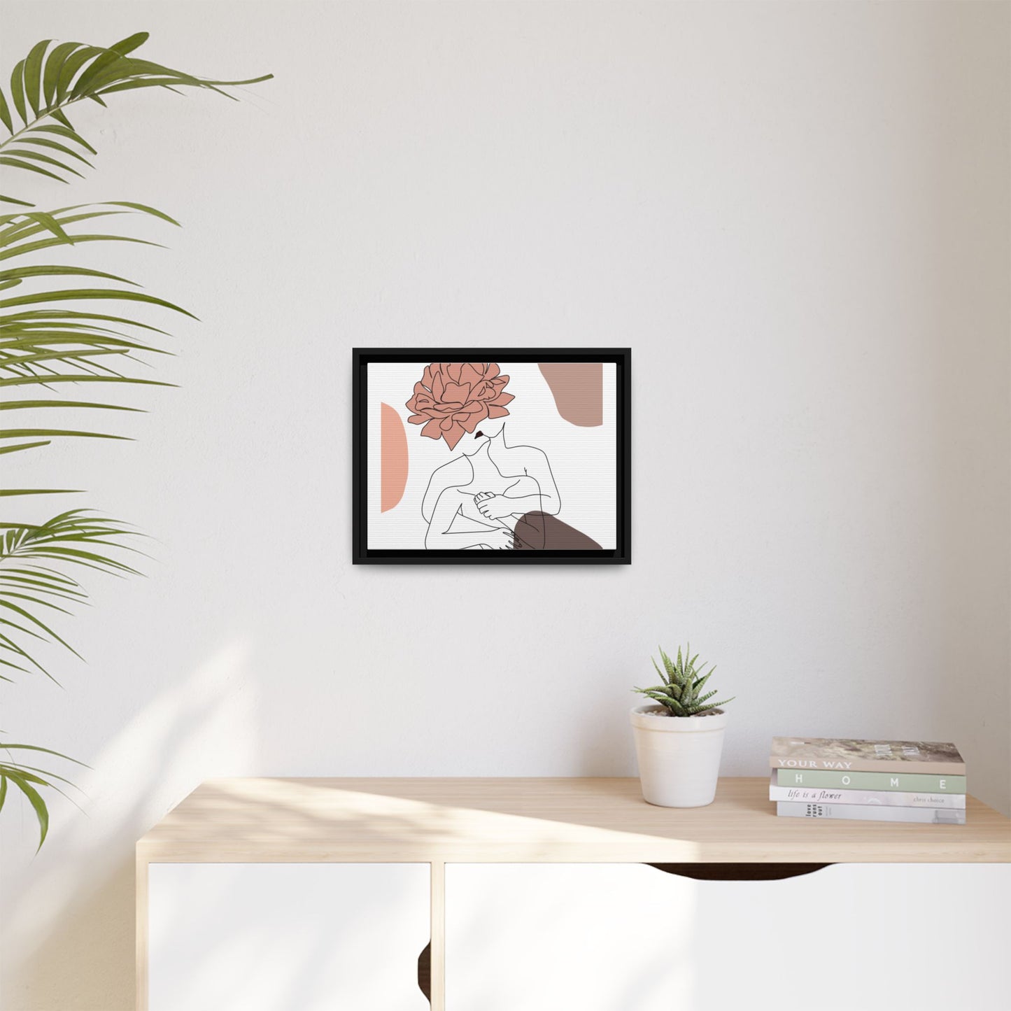 Matte Canvas, Framed (Multi-color)