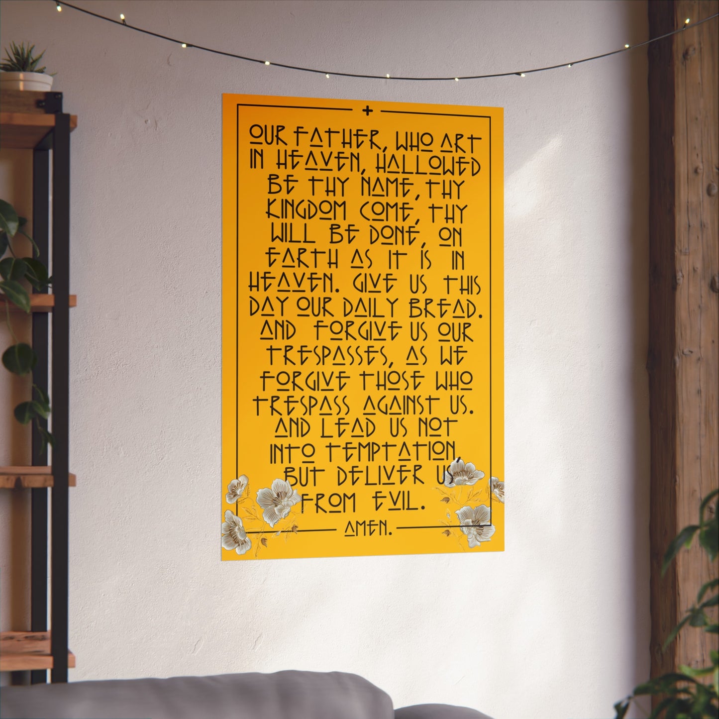 Copy of Fine Art Posters Psalms 23 Our Father