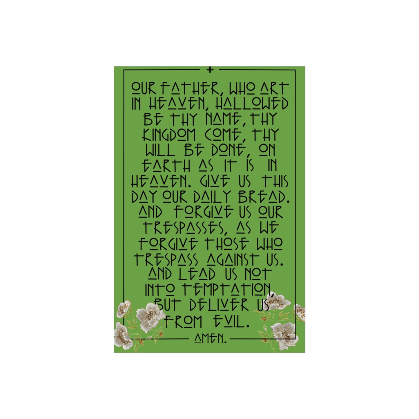 Fine Art Posters Psalms 23 Our Father