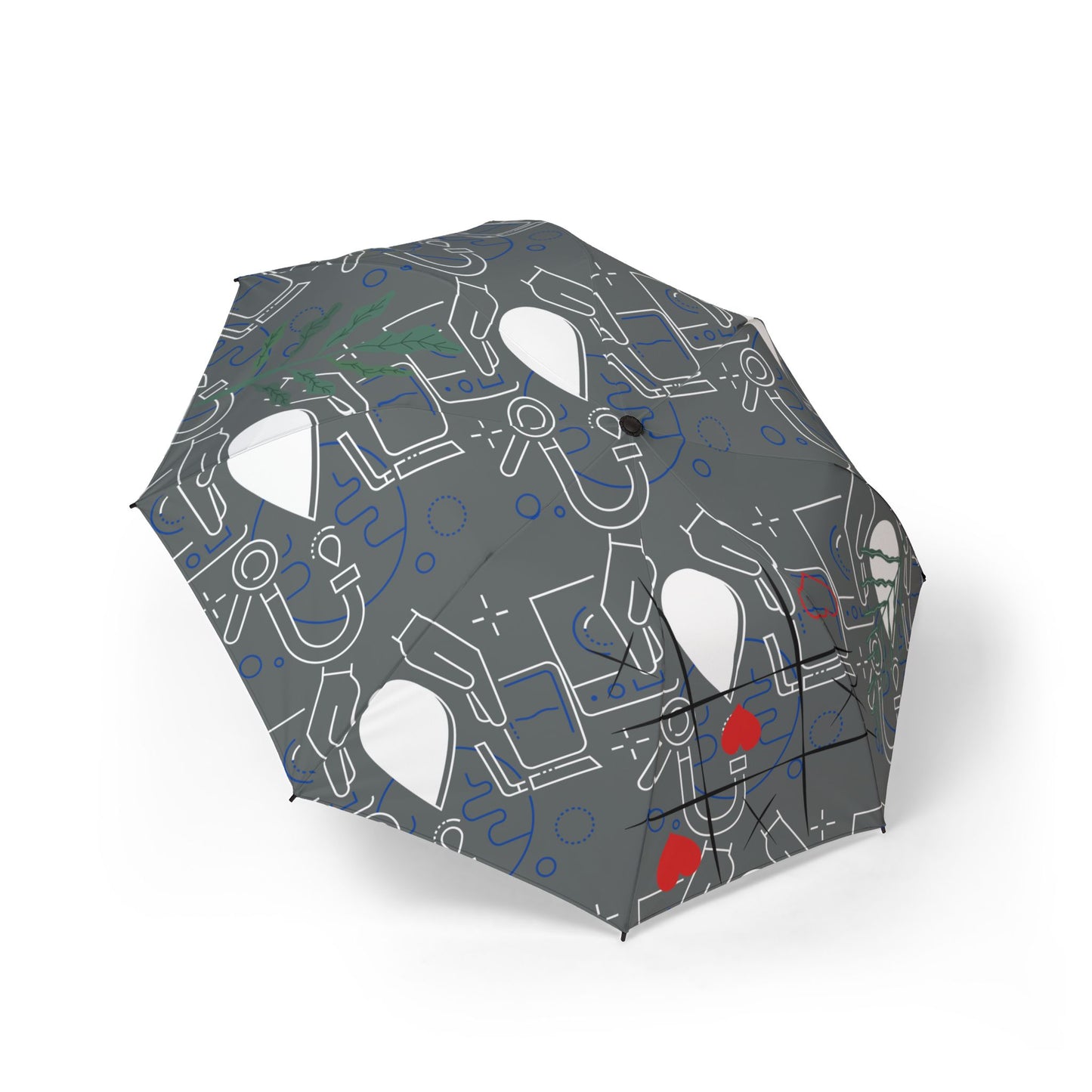 Semi-Automatic Foldable Umbrella