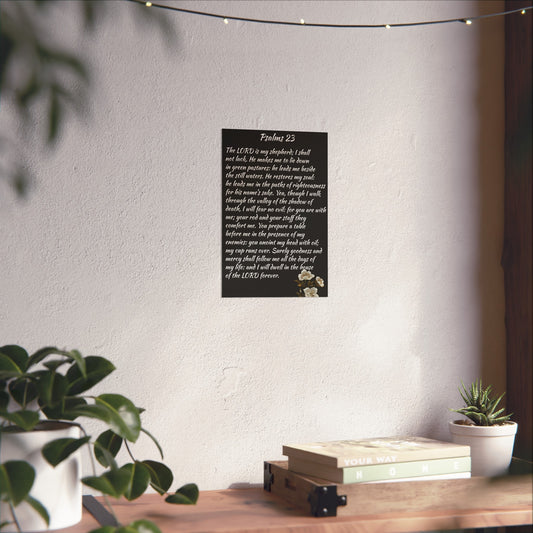 Fine Art Posters Psalms 23