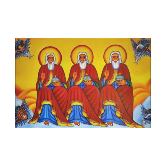 Holy Trinity Canvas Art Wraps, 1.6" ቅድስት ሥላሴ