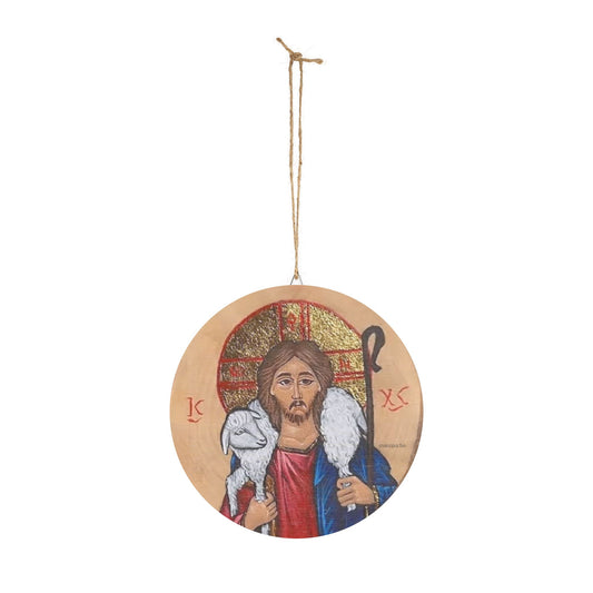 Wood Signs of Jesus Christ-the good shepherd