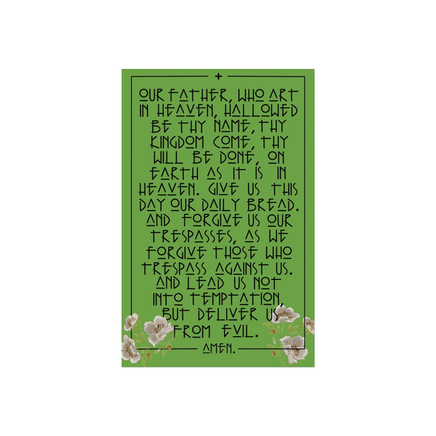 Fine Art Posters Psalms 23 Our Father