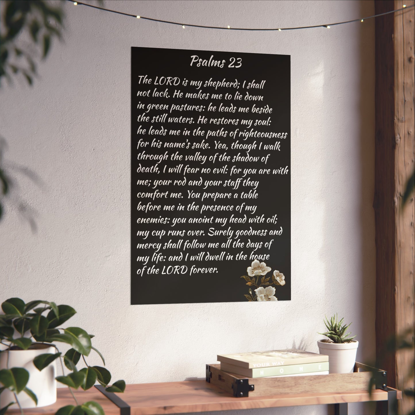Fine Art Posters Psalms 23