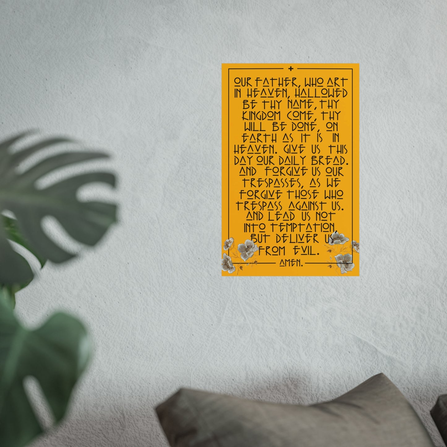 Copy of Fine Art Posters Psalms 23 Our Father
