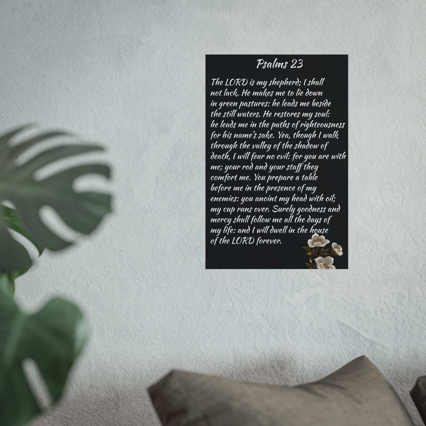 Fine Art Posters Psalms 23