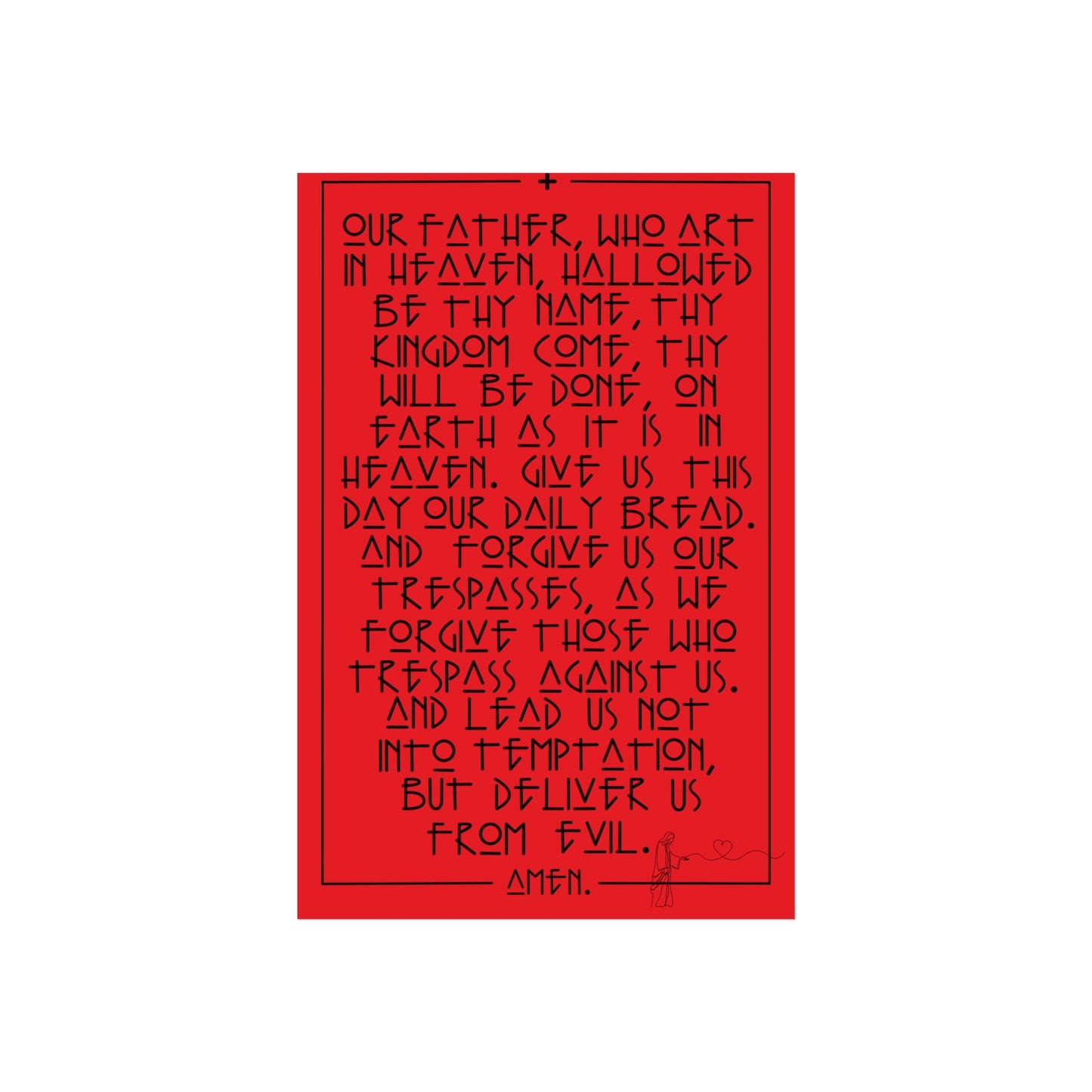 Fine Art Posters Psalms 23 Our Father