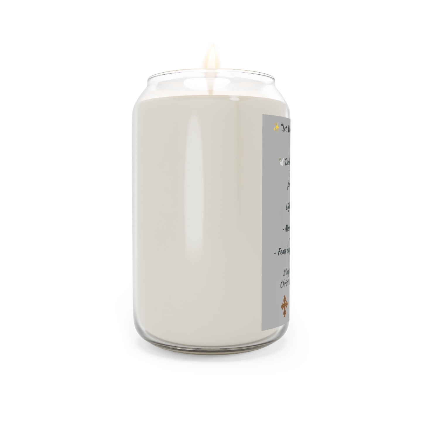 Scented Candle, 13.75oz Light of Tewahedo