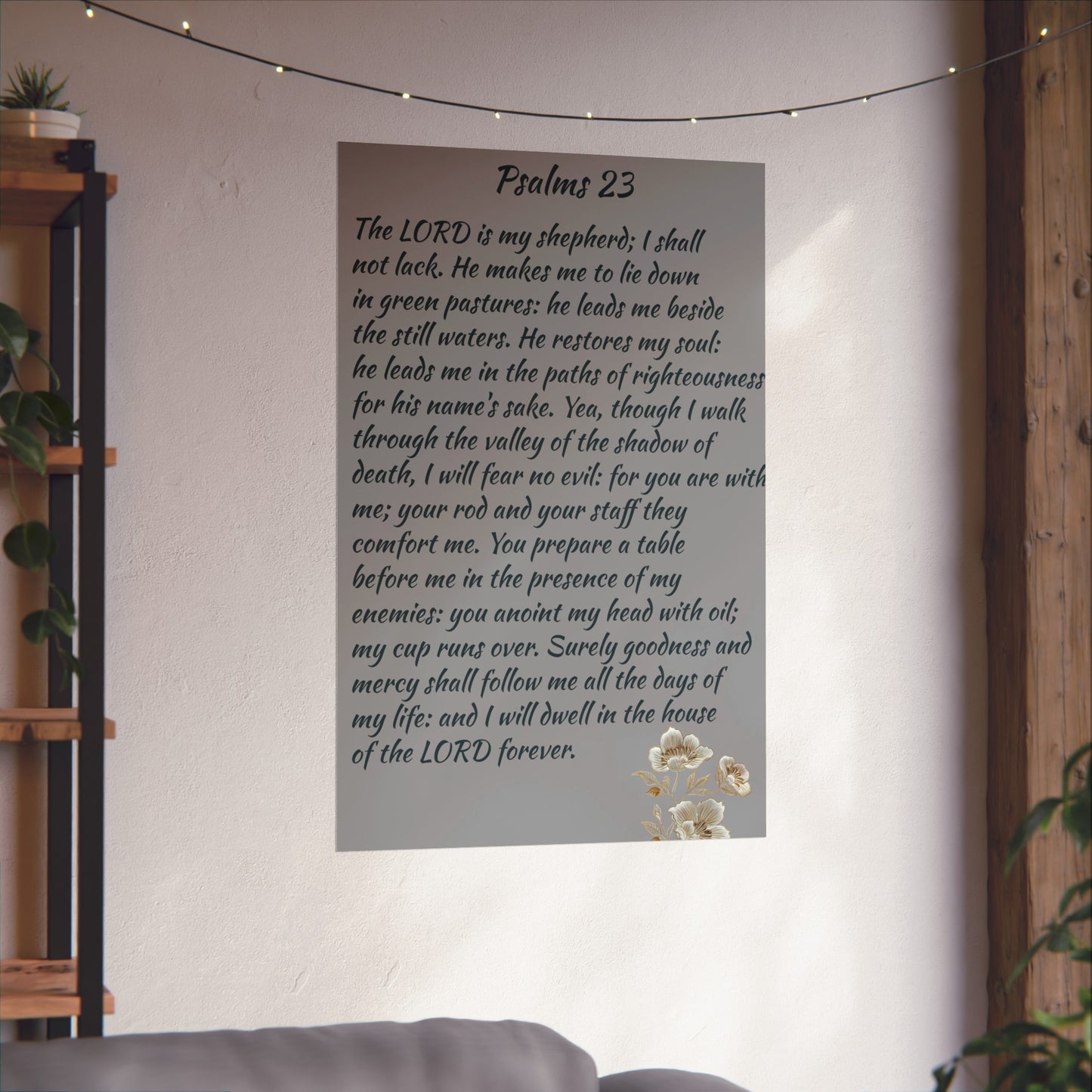 Fine Art Posters Psalms 23