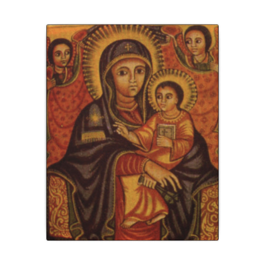 Matte Canvas, Stretched, 0.75" (Multi-Size) Holy virgin Mary
